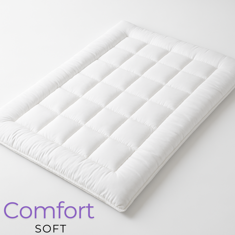 Topper Saltea Comfort Soft 160×200 cm Damasc Dunga 1 cm